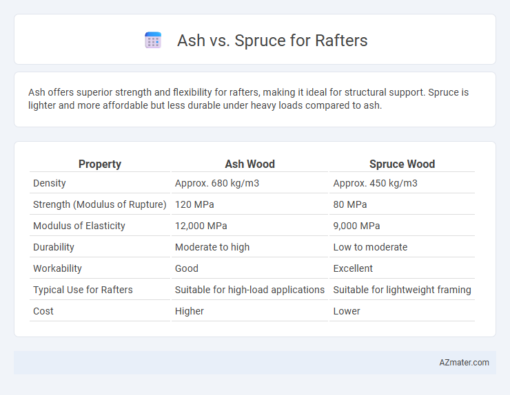 Ash vs. Spruce for Rafters - What is The Difference?