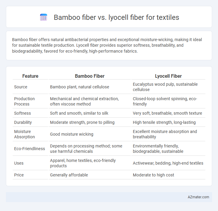 Bamboo fiber vs. lyocell fiber for textiles - What is The Difference?