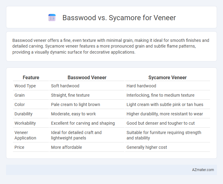 Basswood vs. Sycamore for Veneer - What is The Difference?