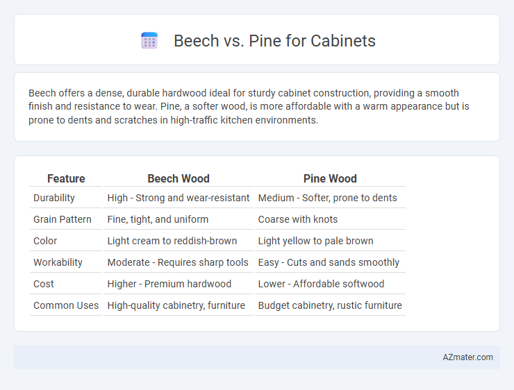 Beech vs. Pine for Cabinets - What is The Difference?