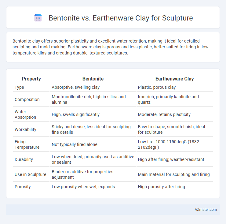 Bentonite vs. Earthenware Clay for Sculpture - What is The Difference?