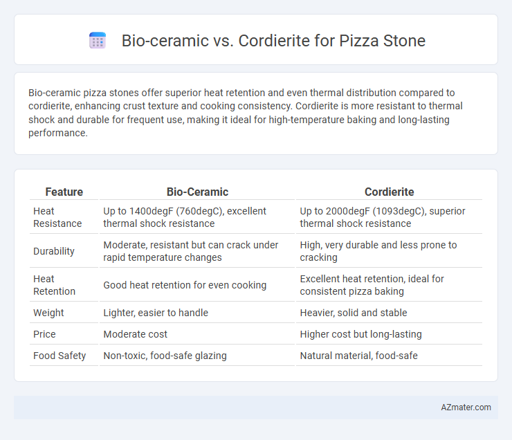 Bio-ceramic vs. Cordierite for Pizza Stone - What is The Difference?