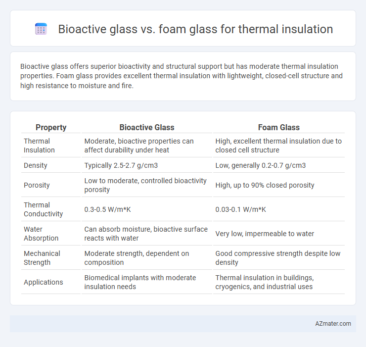 Bioactive glass vs. foam glass for thermal insulation - What is The Difference?