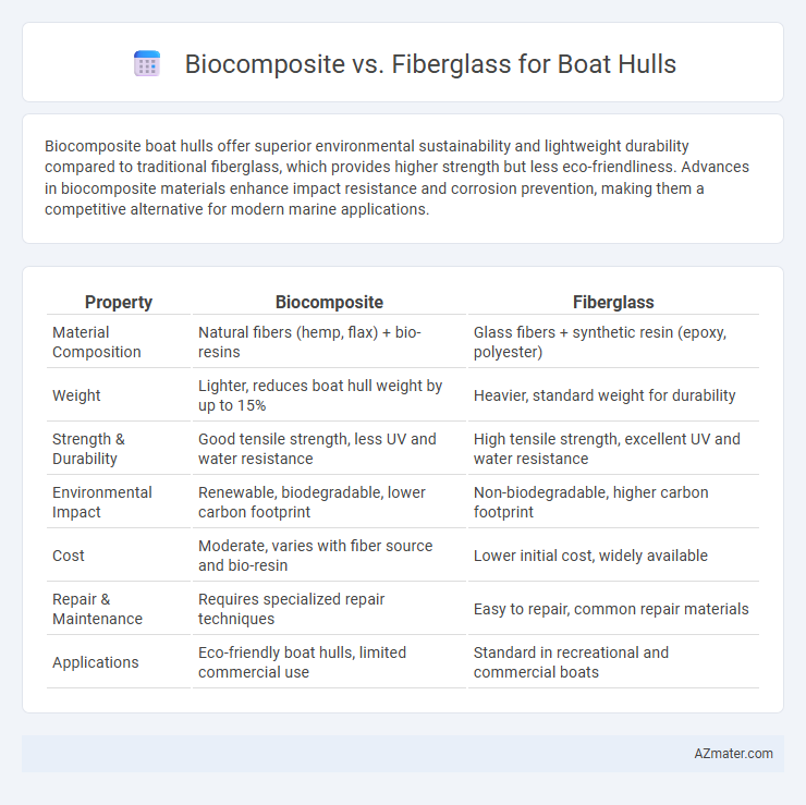 Biocomposite vs. Fiberglass for Boat Hulls - What is The Difference?
