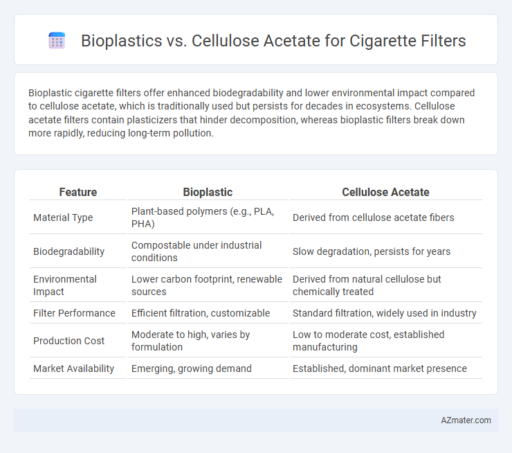 Bioplastics vs. Cellulose Acetate for Cigarette Filters - What is The Difference?