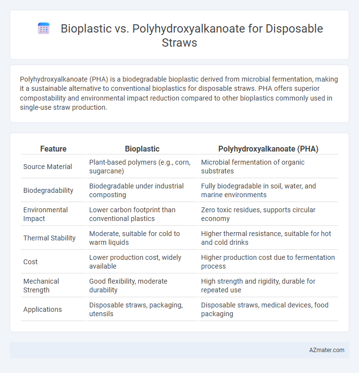 Bioplastic vs. Polyhydroxyalkanoate for Disposable Straws - What is The Difference?