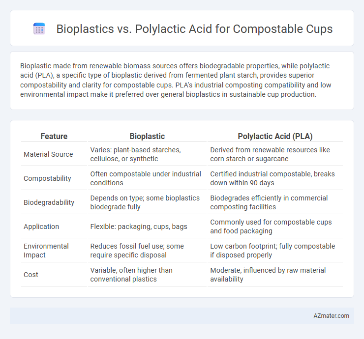 Bioplastics vs. Polylactic Acid for Compostable Cups - What is The Difference?