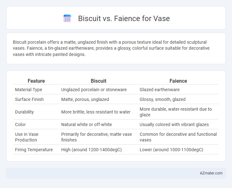 Biscuit vs. Faience for Vase - What is The Difference?