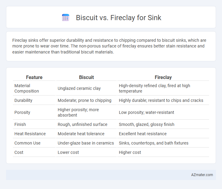 Biscuit vs. Fireclay for Sink - What is The Difference?