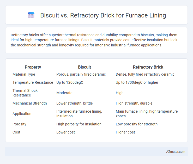 Biscuit vs. Refractory Brick for Furnace Lining - What is The Difference?