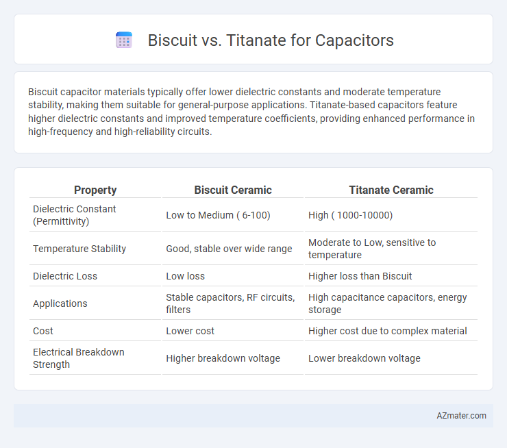 Biscuit vs. Titanate for Capacitors - What is The Difference?