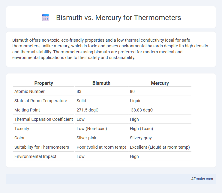Bismuth vs. Mercury for Thermometers - What is The Difference?