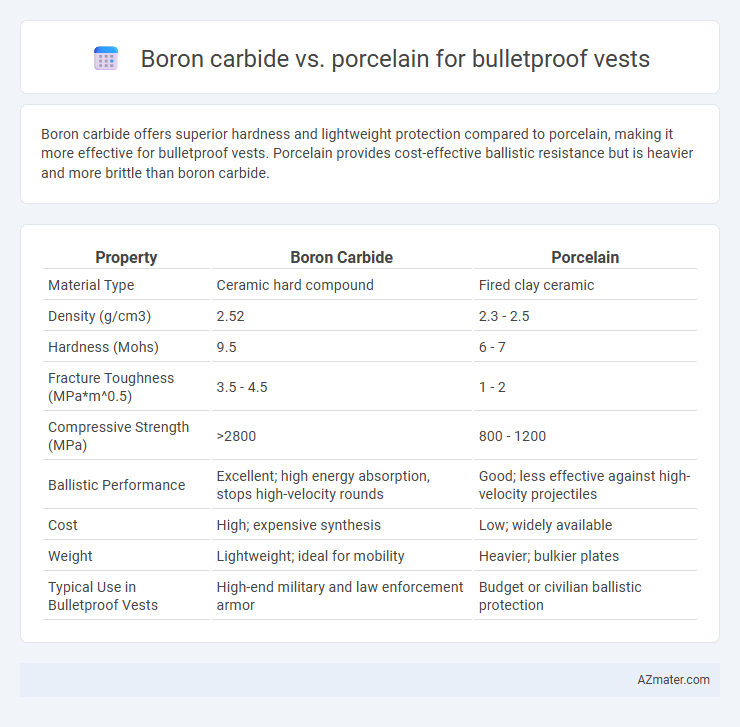 Boron carbide vs. porcelain for bulletproof vests - What is The Difference?