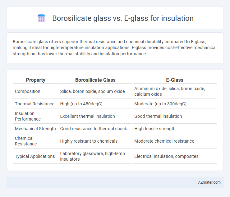 Borosilicate glass vs. E-glass for insulation - What is The Difference?