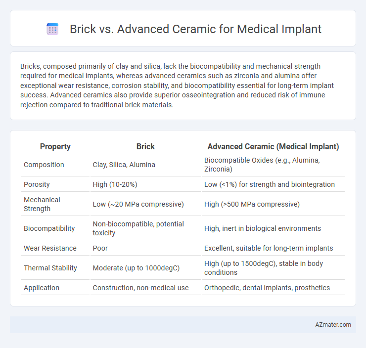 Brick vs. Advanced Ceramic for Medical Implant - What is The Difference?