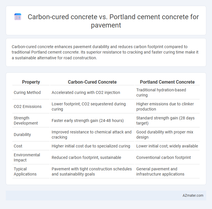 Carbon-cured concrete vs. Portland cement concrete for pavement - What is The Difference?