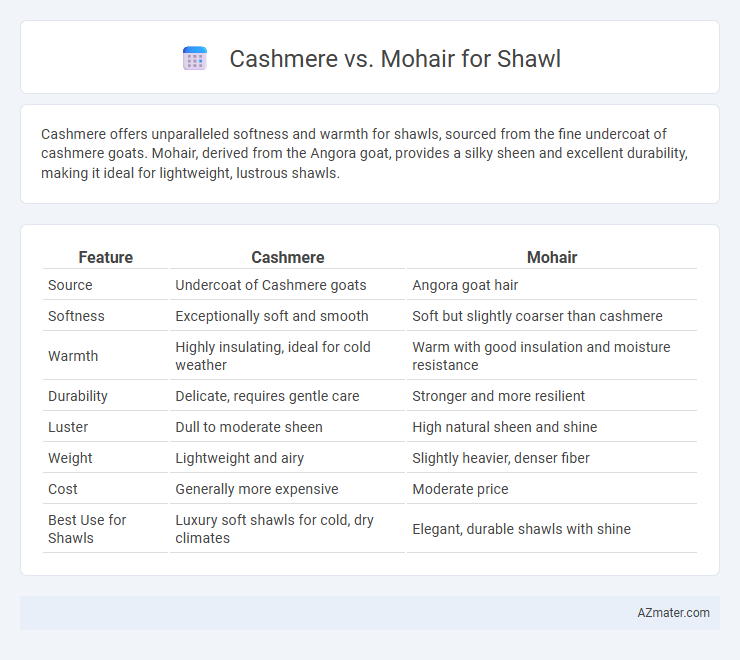 Cashmere vs. Mohair for Shawl - What is The Difference?