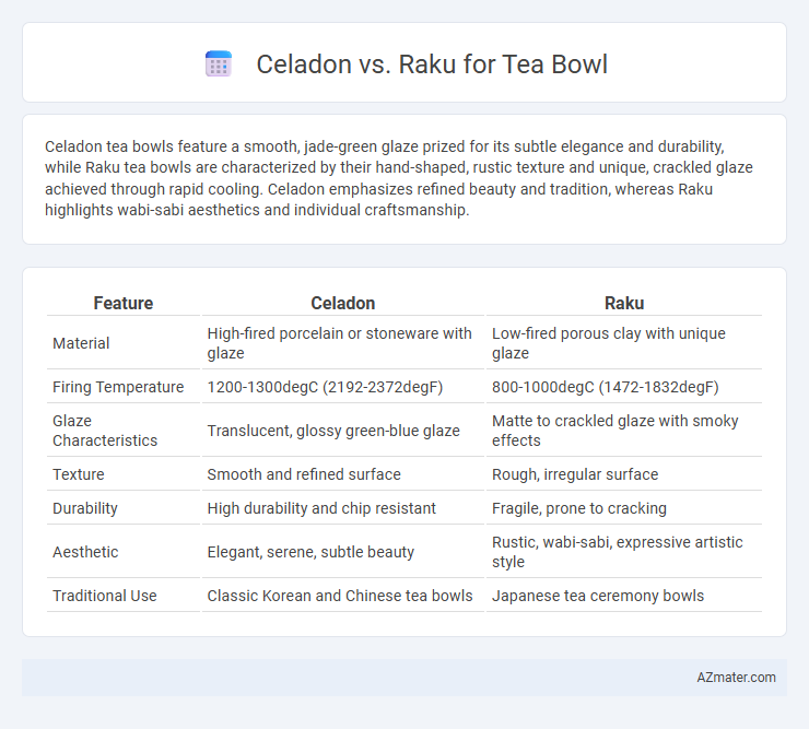 Celadon vs. Raku for Tea Bowl - What is The Difference?