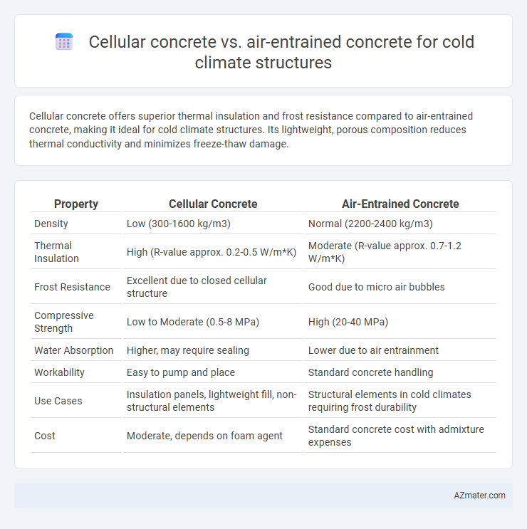 Cellular concrete vs. air-entrained concrete for cold climate structures - What is The Difference?