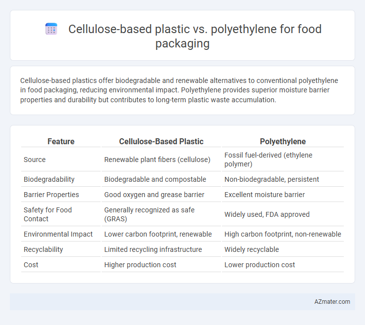 Cellulose-based plastic vs. polyethylene for food packaging - What is The Difference?