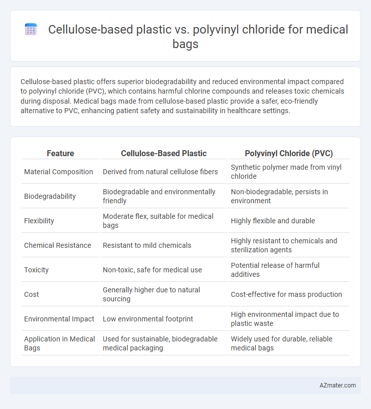 Cellulose-based plastic vs. polyvinyl chloride for medical bags - What is The Difference?
