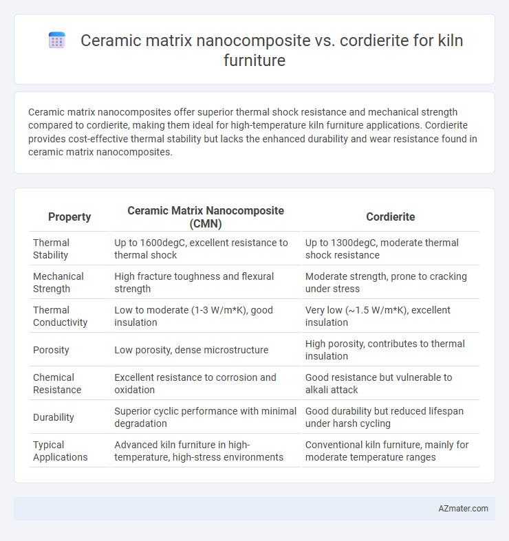 Ceramic matrix nanocomposite vs. cordierite for kiln furniture - What is The Difference?