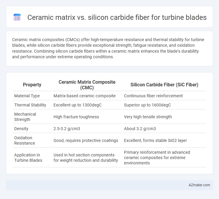 Ceramic matrix vs. silicon carbide fiber for turbine blades - What is The Difference?