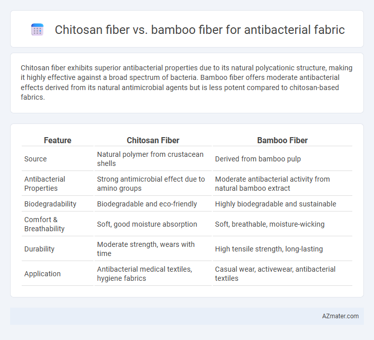 Chitosan fiber vs. bamboo fiber for antibacterial fabric - What is The Difference?