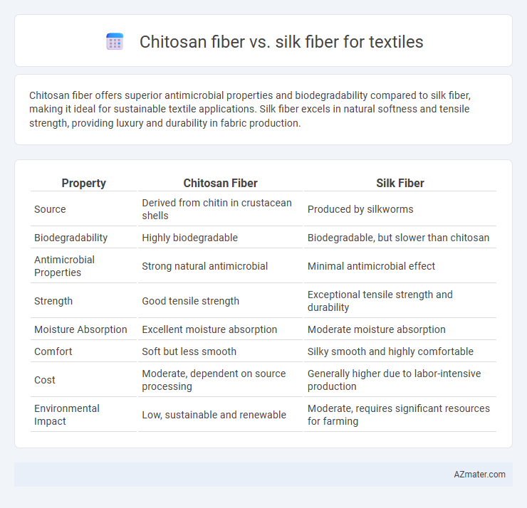 Chitosan fiber vs. silk fiber for textiles - What is The Difference?