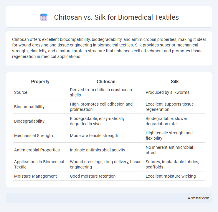 Chitosan vs. Silk for Biomedical Textiles - What is The Difference?