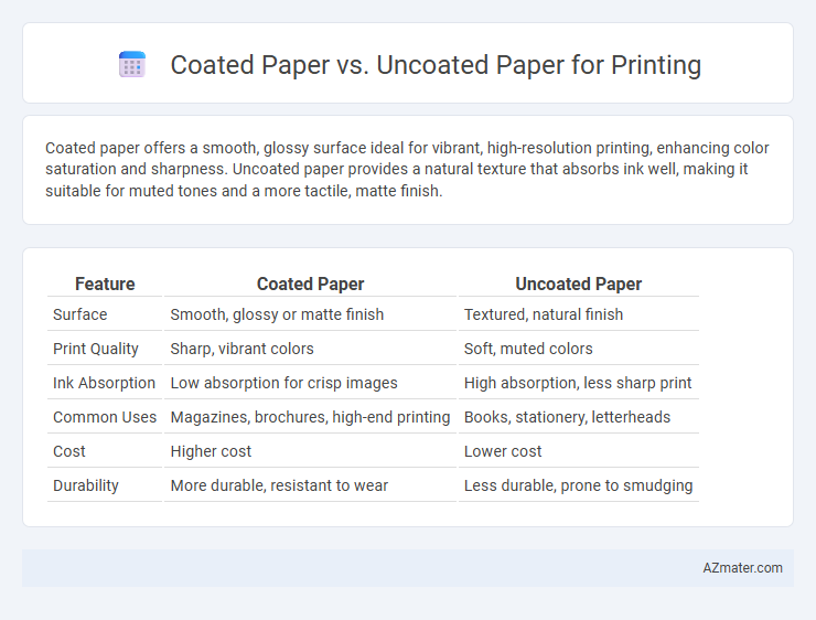 Coated Paper vs. Uncoated Paper for Printing - What is The Difference?