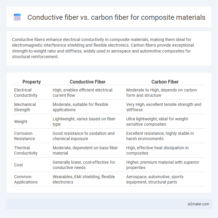 Conductive fiber vs. carbon fiber for composite materials - What is The Difference?