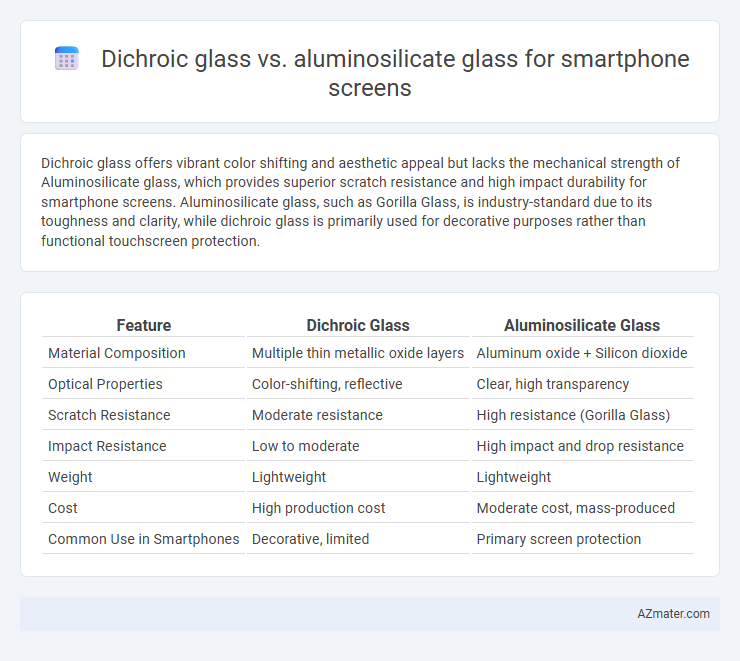 Dichroic glass vs. aluminosilicate glass for smartphone screens - What is The Difference?