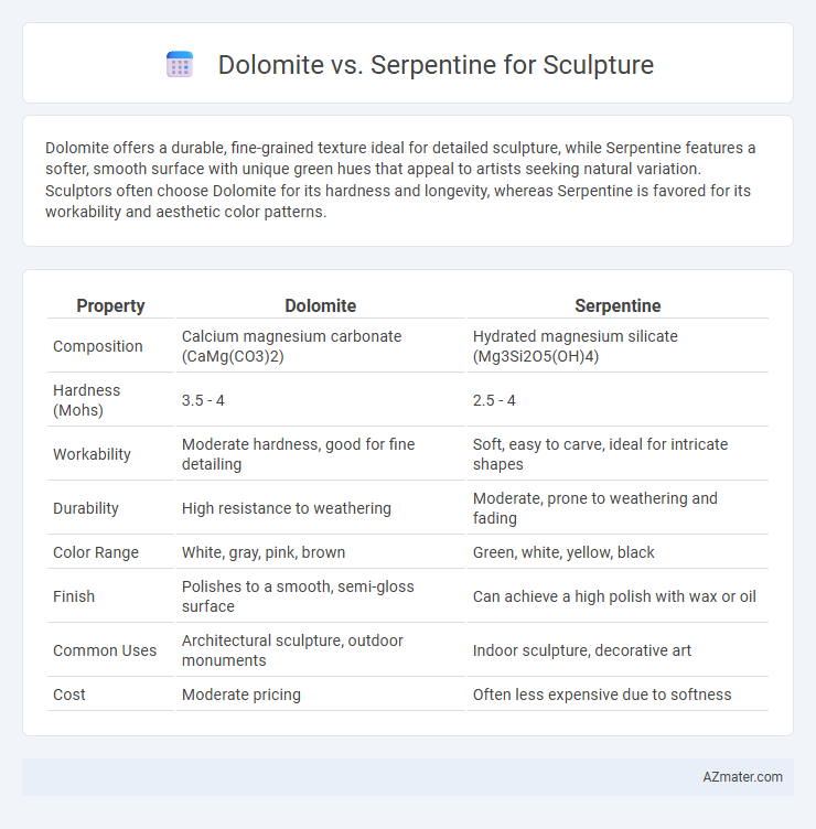 Dolomite vs. Serpentine for Sculpture - What is The Difference?