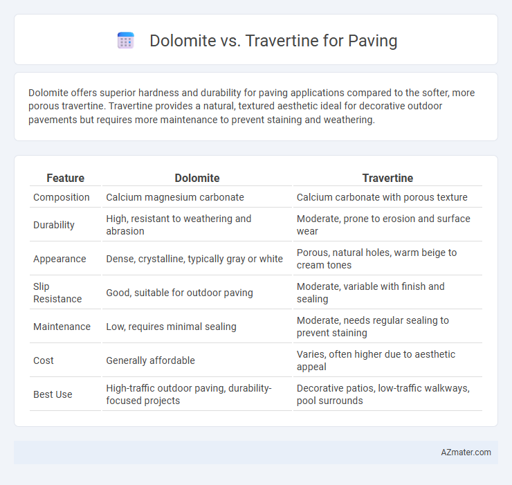 Dolomite vs. Travertine for Paving - What is The Difference?
