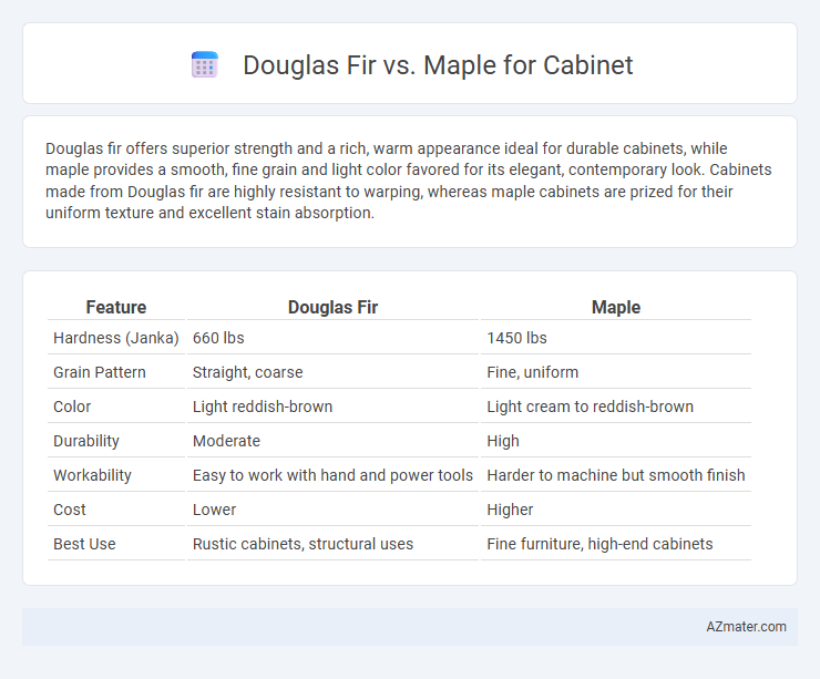 Douglas Fir vs. Maple for Cabinet - What is The Difference?