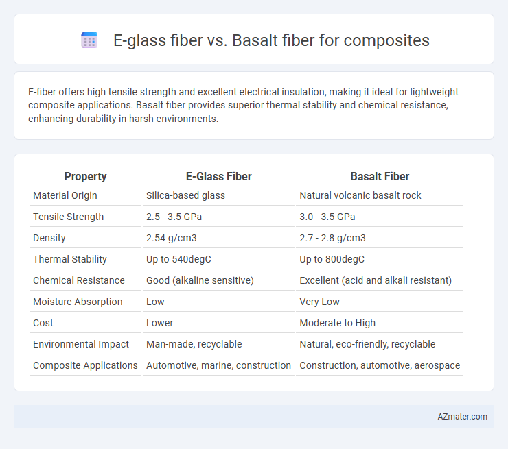E-glass fiber vs. Basalt fiber for composites - What is The Difference?