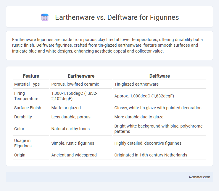 Earthenware vs. Delftware for Figurines - What is The Difference?