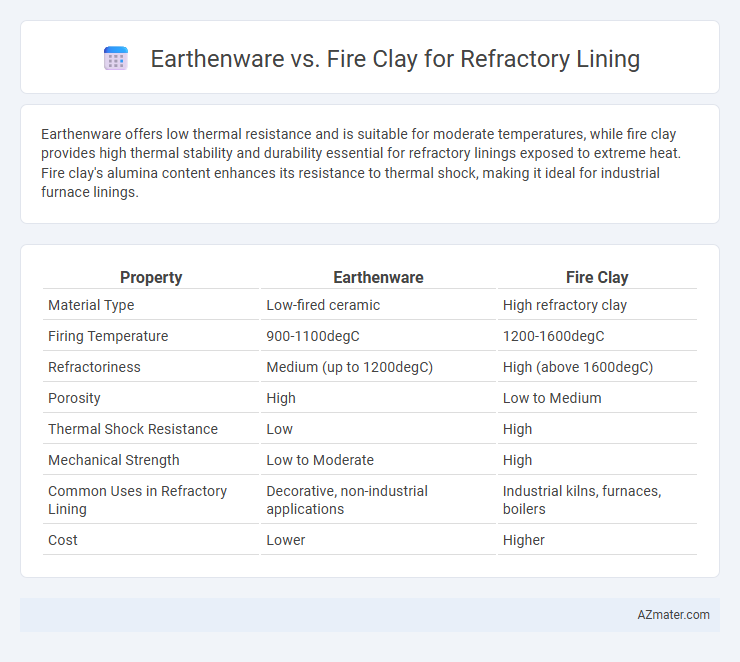 Earthenware vs. Fire Clay for Refractory Lining - What is The Difference?