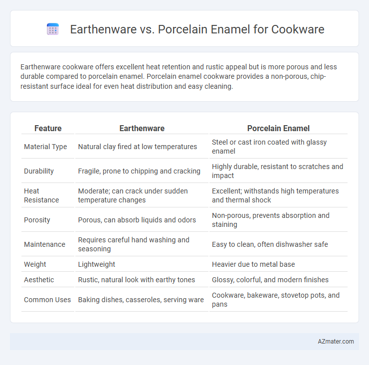 Earthenware vs. Porcelain Enamel for Cookware - What is The Difference?