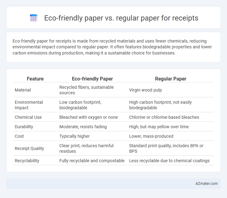 Eco-friendly paper vs. regular paper for receipts - What is The Difference?