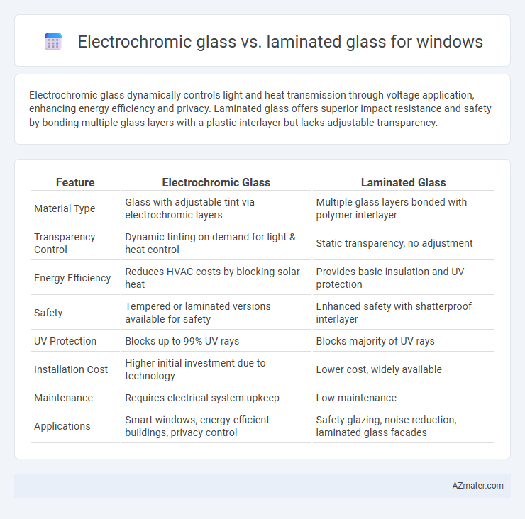 Electrochromic glass vs. laminated glass for windows - What is The Difference?