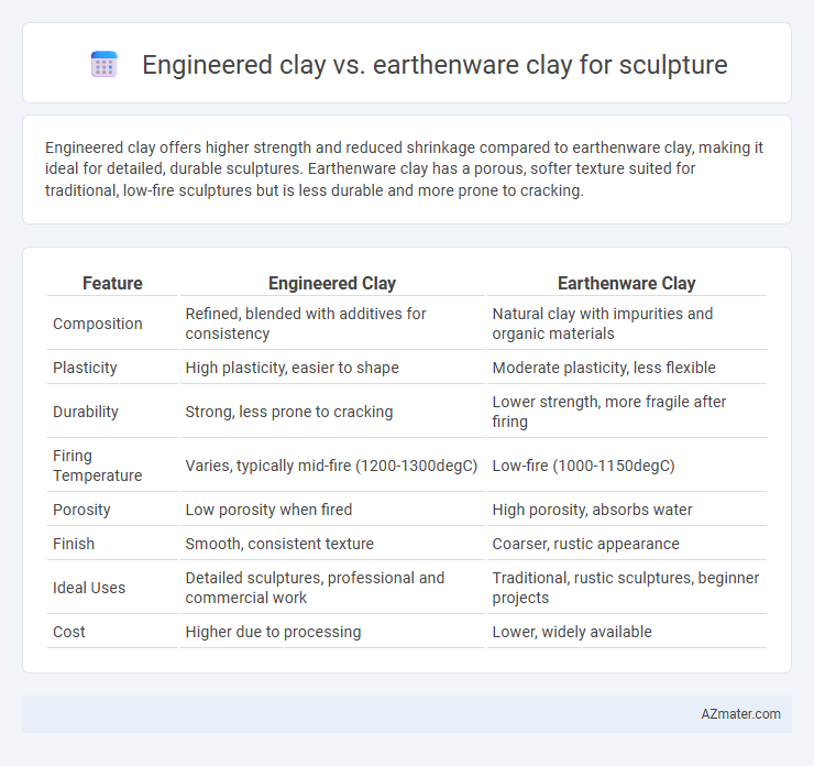 Engineered clay vs. earthenware clay for sculpture - What is The Difference?