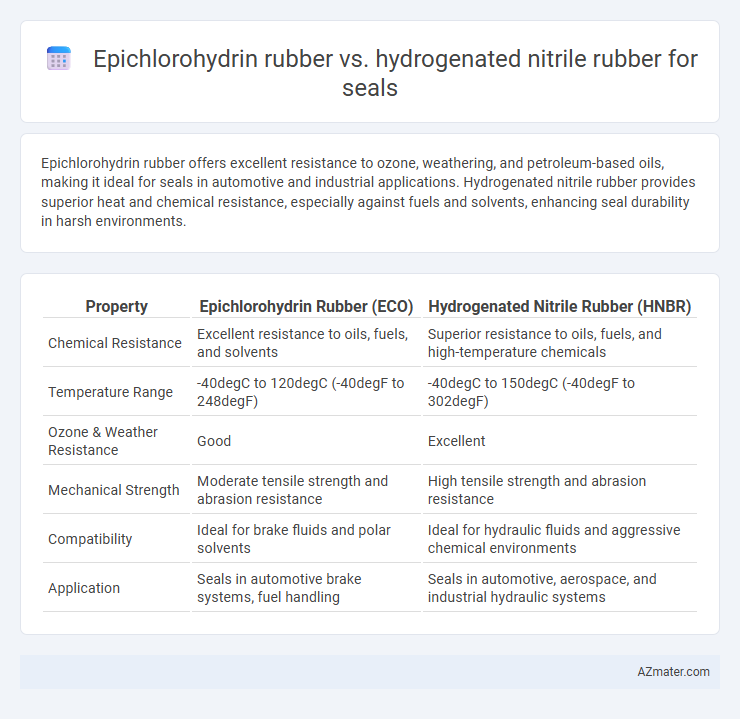 Epichlorohydrin rubber vs. hydrogenated nitrile rubber for seals - What is The Difference?