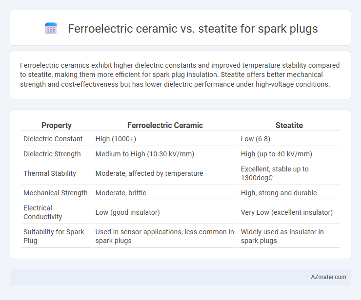 Ferroelectric ceramic vs. steatite for spark plugs - What is The Difference?