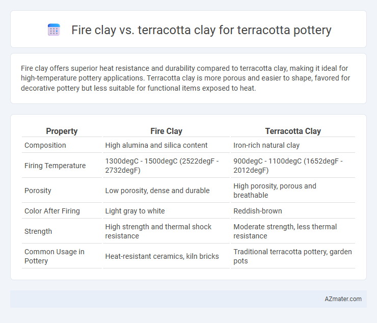 Fire clay vs. terracotta clay for terracotta pottery - What is The Difference?