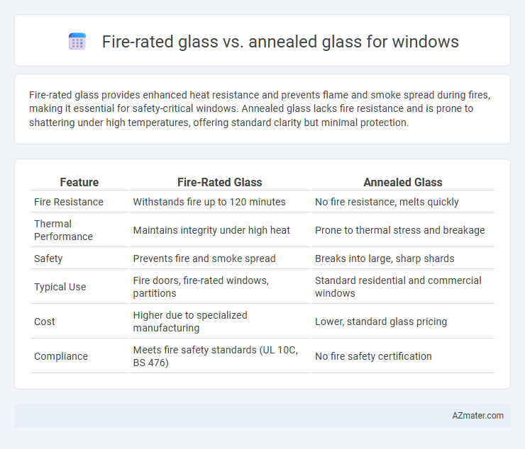 Fire-rated glass vs. annealed glass for windows - What is The Difference?