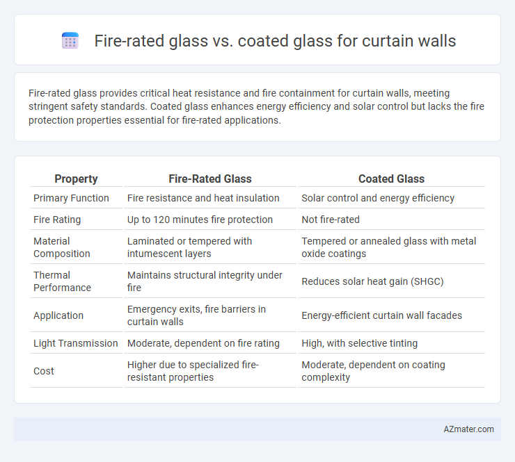 Fire-rated glass vs. coated glass for curtain walls - What is The Difference?