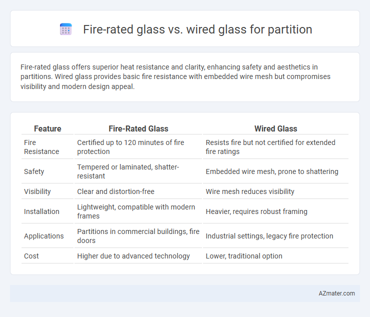 Fire-rated glass vs. wired glass for partition - What is The Difference?