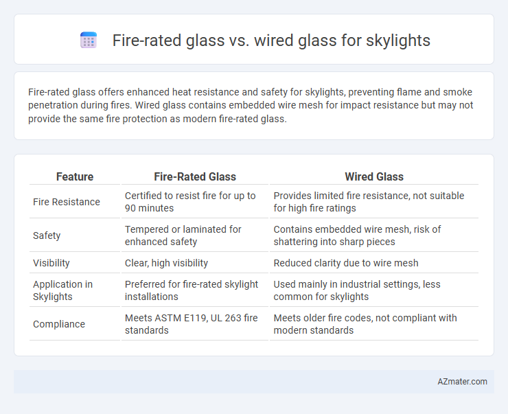 Fire-rated glass vs. wired glass for skylights - What is The Difference?